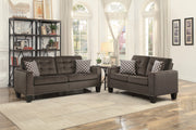 Lantana Chocolate Living Room Set - Gate FurnitureLiving Room Set