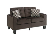 Lantana Chocolate Living Room Set - Gate FurnitureLiving Room Set
