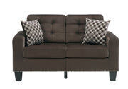 Lantana Chocolate Living Room Set - Gate FurnitureLiving Room Set