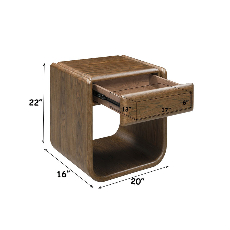 Lanza End Table w/Drawer - LV05334
