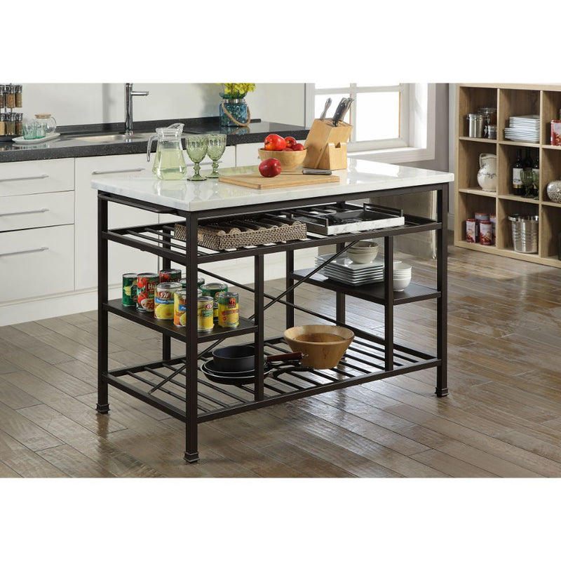 Lanzo Kitchen Island - 98400