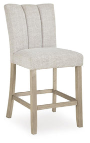 Larawyn Bisque Counter Height Barstool, Set of 2 - PCD575-124