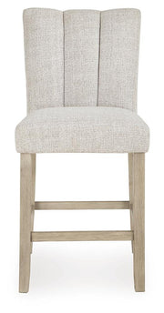 Larawyn Bisque Counter Height Barstool, Set of 2 - PCD575-124