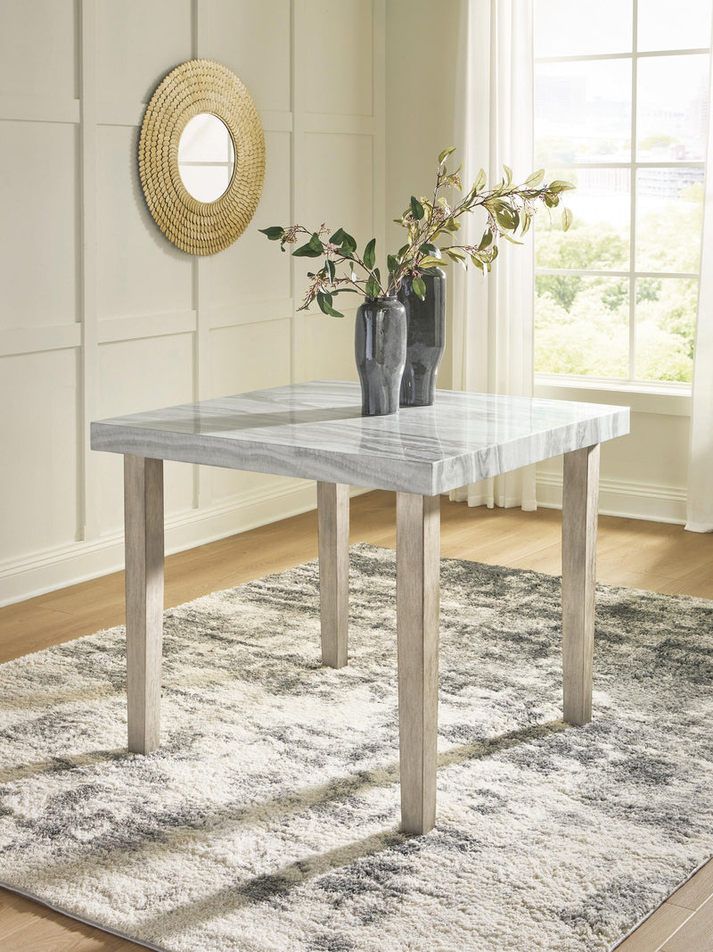 Larawyn Bisque Counter Height Dining Table - PCD575-13