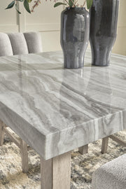 Larawyn Counter Height Dining Table and 4 Barstools - PCD575D2