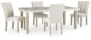Larawyn Dining Table and 4 Chairs - PCD575D1