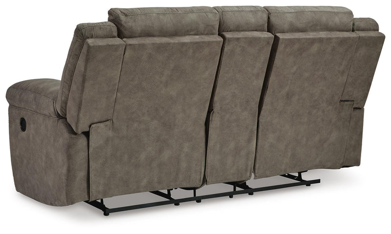 Laresview Fossil Reclining Loveseat and Oversized Recliner - 37203U2