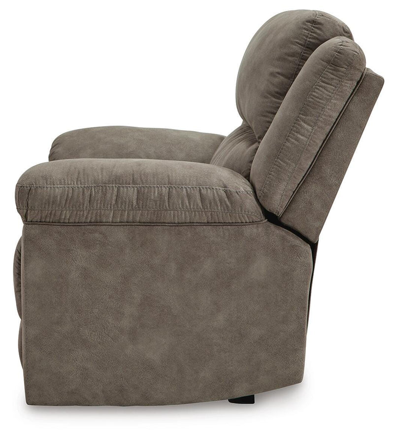 Laresview Fossil Reclining Loveseat and Oversized Recliner - 37203U2