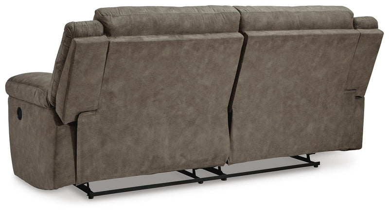 Laresview Fossil Reclining Sofa and Oversized Recliner - 37203U3