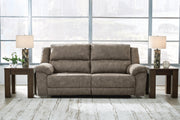 Laresview Fossil Reclining Sofa and Oversized Recliner - 37203U3