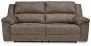 Laresview Fossil Reclining Sofa and Oversized Recliner - 37203U3