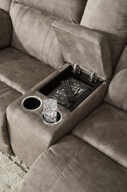 Laresview Sofa and Loveseat in Fossil from Ashley - Luna Furniture
