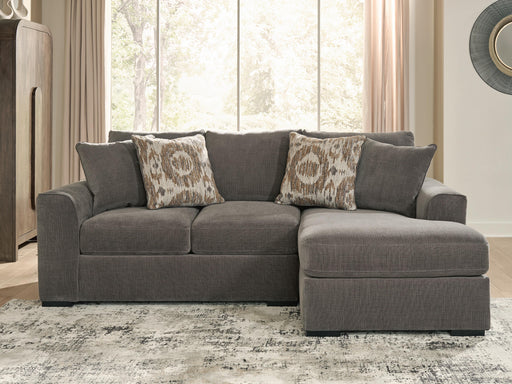 Larson Levee Espresso 2-Piece Sectional Sofa Chaise - PC86205S3