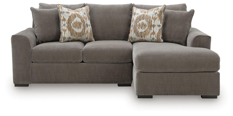 Larson Levee Espresso 2-Piece Sectional Sofa Chaise - PC86205S3