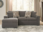 Larson Levee Espresso 2-Piece Sectional Sofa Chaise - PC86205S4