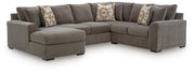 Larson Levee Espresso 3-Piece Sectional - PC86205S2