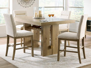 Lasinger Counter Height Dining Table and 4 Barstools - PCD852D2