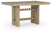 Lasinger Light Brown Counter Height Dining Table - PCD852-13