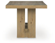 Lasinger Light Brown Counter Height Dining Table - PCD852-13