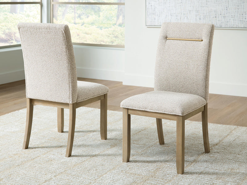Lasinger Light Brown Dining Chair, Set of 2 - PCD852-01