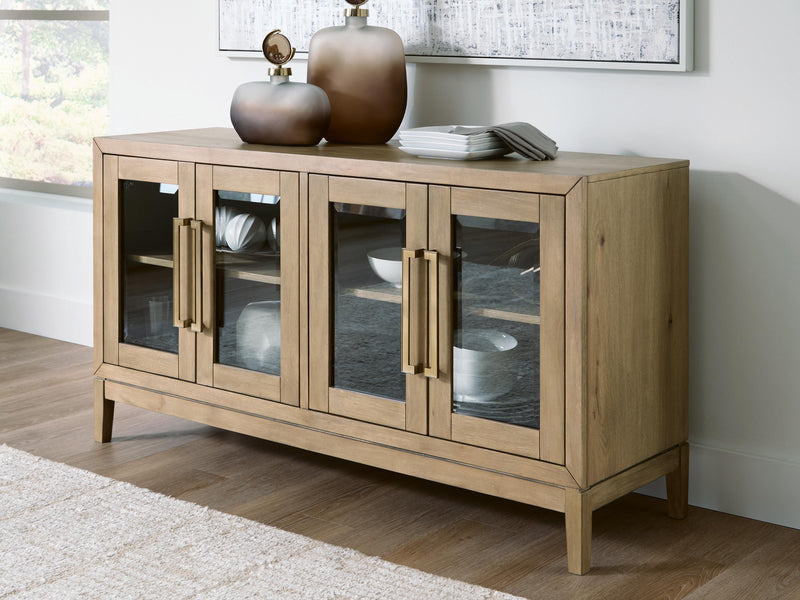 Lasinger Light Brown Dining Server - PCD852-60