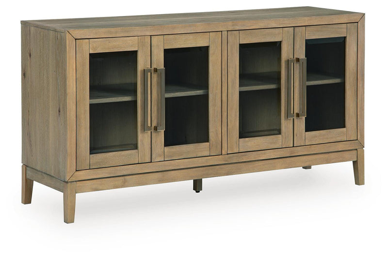 Lasinger Light Brown Dining Server - PCD852-60