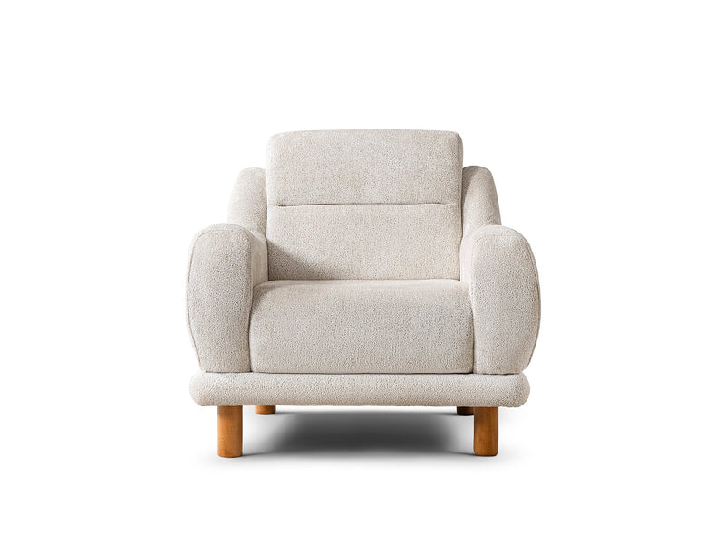 Latte 3-pieces (Sofa & Loveseat & Chair) Livingroom Set in Cream - 200-ST-LAT-HENRY06-321