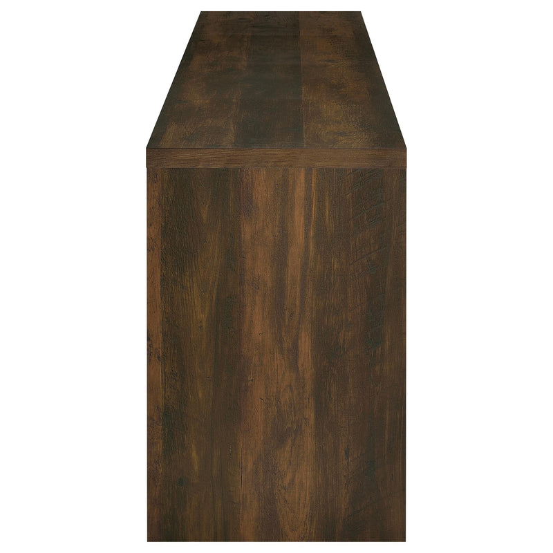 Laughlin 4-door Engineered Wood 78-inch TV Stand Dark Pine - 724123