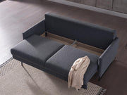 Laura Comfort 3 Seat Sleeper (Nasa Navy Blue) 2 Pieces - Gate FurnitureSleeper Sofa