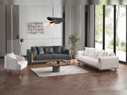 Laura Convertible Sofa in Cream - 200-ELIF-LAU-A611-3
