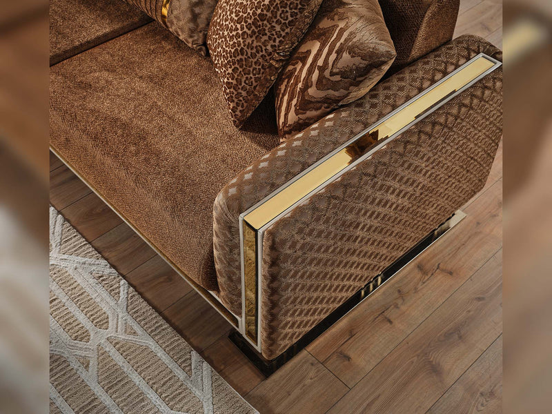 Laura Convertible Sofa in Cream - 200-ELIF-LAU-A611-3