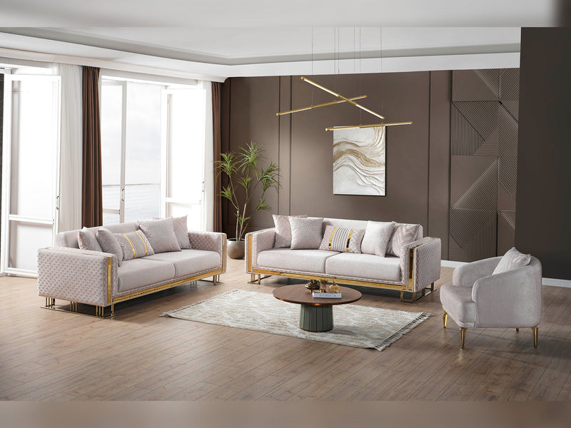Laura Convertible Sofa in Green - 200-ELIF-LAU-A610-3