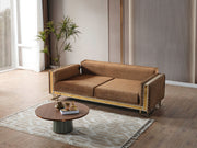 Laura Convertible Sofa in Green - 200-ELIF-LAU-A610-3
