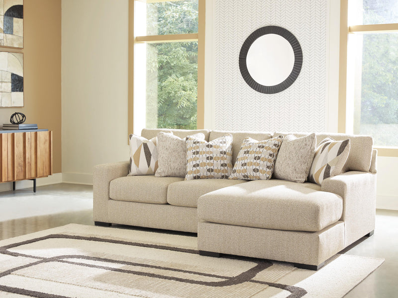 Laurelgrove Pebble 2-Piece Sectional Sofa Chaise - 75105S3