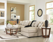 Laurelgrove Pebble 3-Piece Double Chaise Sectional - 75105S7