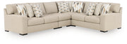 Laurelgrove Pebble 4-Piece Sectional - 75105S9