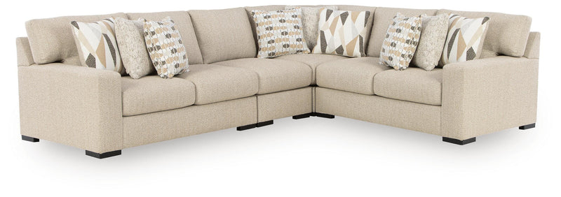 Laurelgrove Pebble 4-Piece Sectional - 75105S9