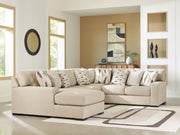 Laurelgrove Pebble 4-Piece Sectional with Chaise - 75105S1
