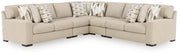 Laurelgrove Pebble 5-Piece Sectional - 75105S10
