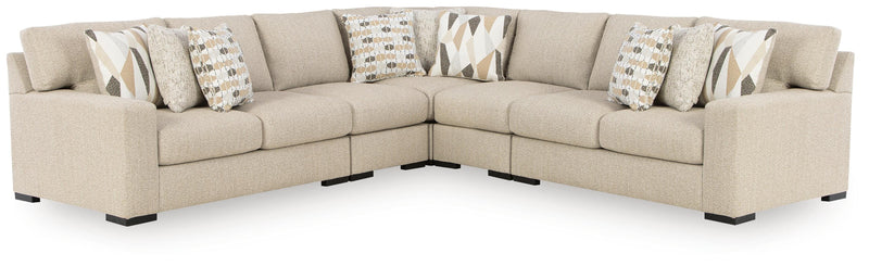 Laurelgrove Pebble 5-Piece Sectional - 75105S10