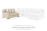 Laurelgrove Pebble Left-Arm Facing Loveseat - 7510555