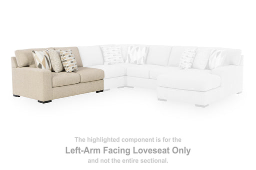 Laurelgrove Pebble Left-Arm Facing Loveseat - 7510555