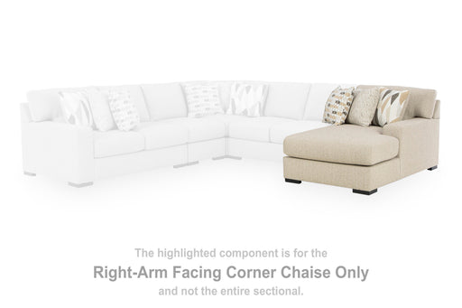 Laurelgrove Pebble Right-Arm Facing Corner Chaise - 7510517