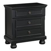 Laurelin Black Sleigh Storage Platform Bedroom Set - Gate FurnitureBedroom Set