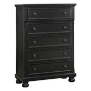 Laurelin Black Sleigh Storage Platform Bedroom Set - Gate FurnitureBedroom Set