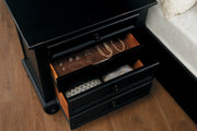 Laurelin Black Sleigh Storage Platform Bedroom Set - Gate FurnitureBedroom Set