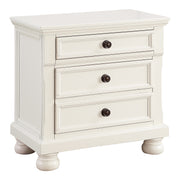 Laurelin White Sleigh Storage Platform Bedroom Set - Gate FurnitureBedroom Set