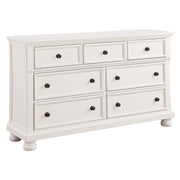 Laurelin White Sleigh Storage Platform Bedroom Set - Gate FurnitureBedroom Set