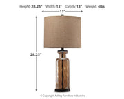 Laurentia Champagne Table Lamp (Set of 2) - L431414X2