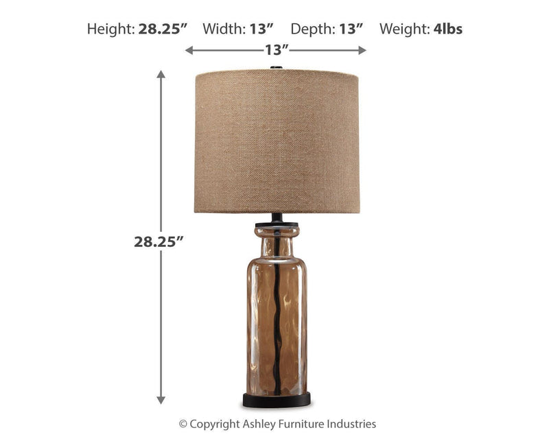 Laurentia Champagne Table Lamp (Set of 2) - L431414X2